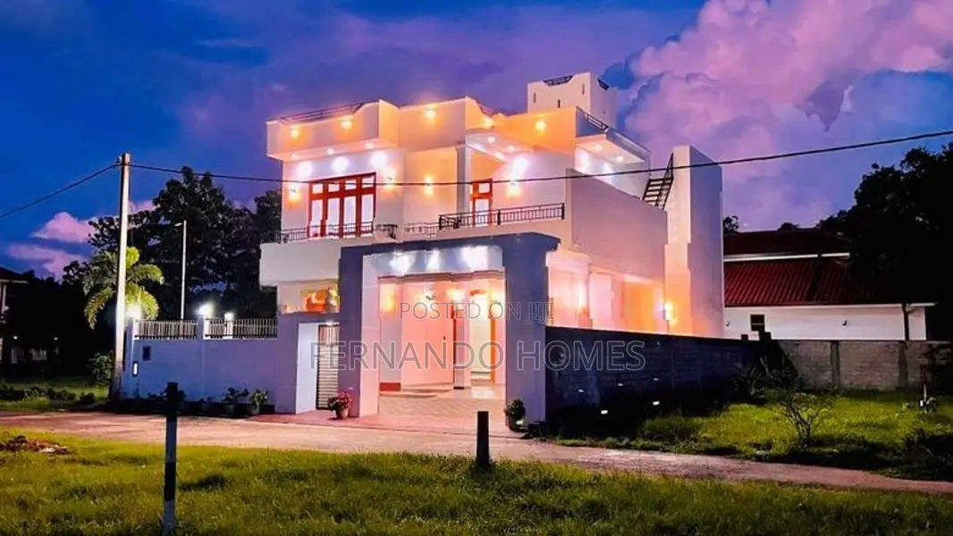 Perfect Master Bed Room With Super Luxury New House Sale Negombo