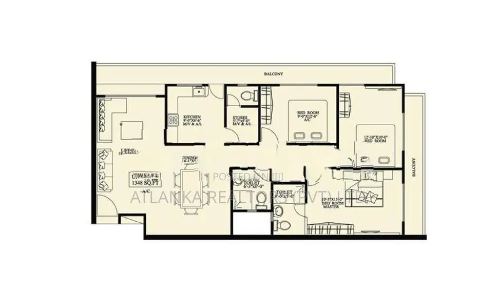 New Modern Apartments for Sale in Wellawatte