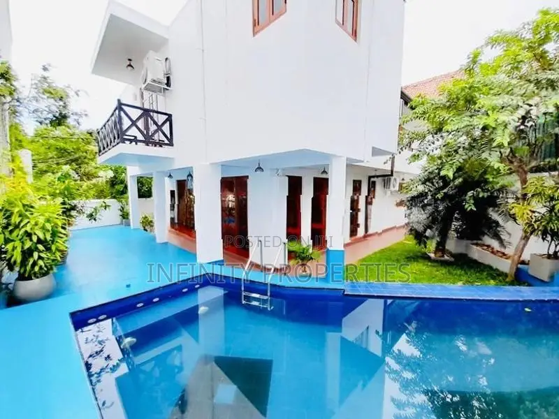(AFA279) Swimpool With Luxury House 17 P Sale At Koswatha Nawala