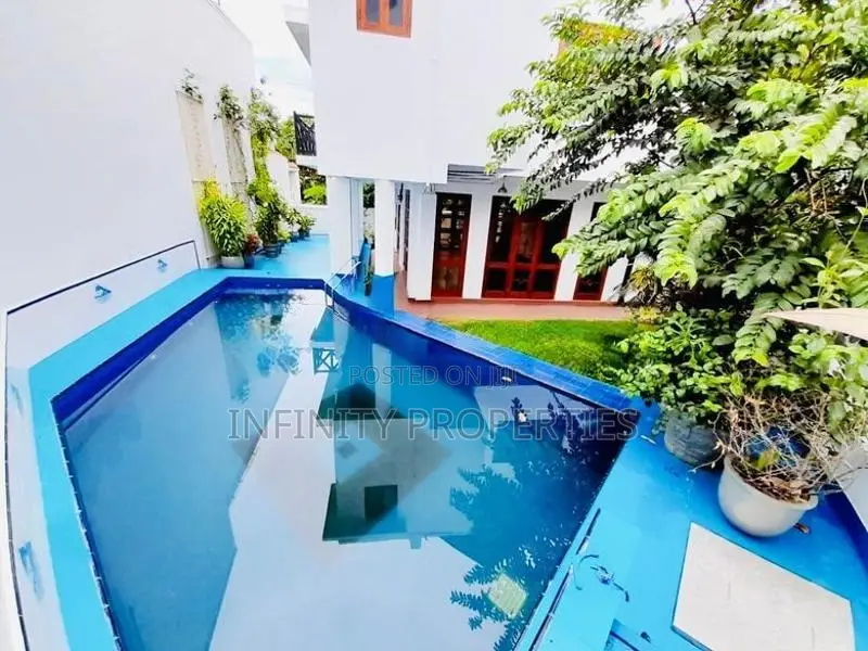 (AFA279) Swimpool With Luxury House 17 P Sale At Koswatha Nawala