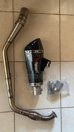 Akrapovic Exhaust with Bend