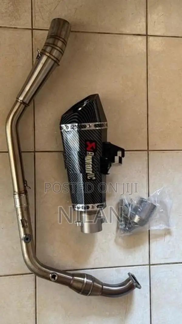 Akrapovic Exhaust with Bend