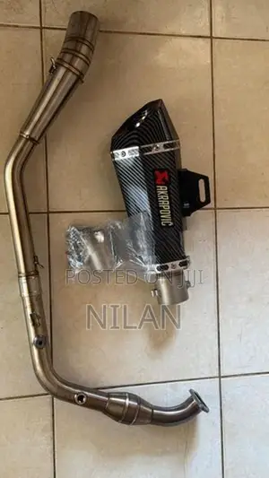 Akrapovic Exhaust with Bend