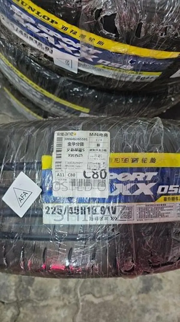 Dunlop Tires 225/45/18