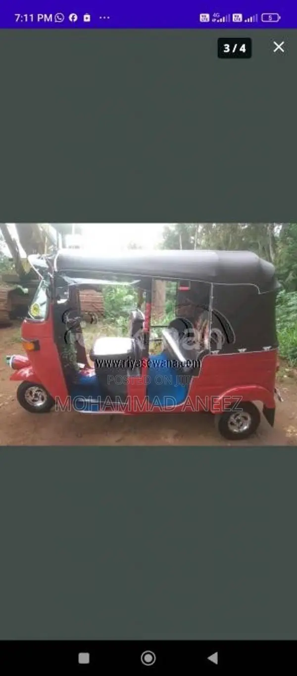 Bajaj 4 Stroke 2008 Three Wheel (Used)