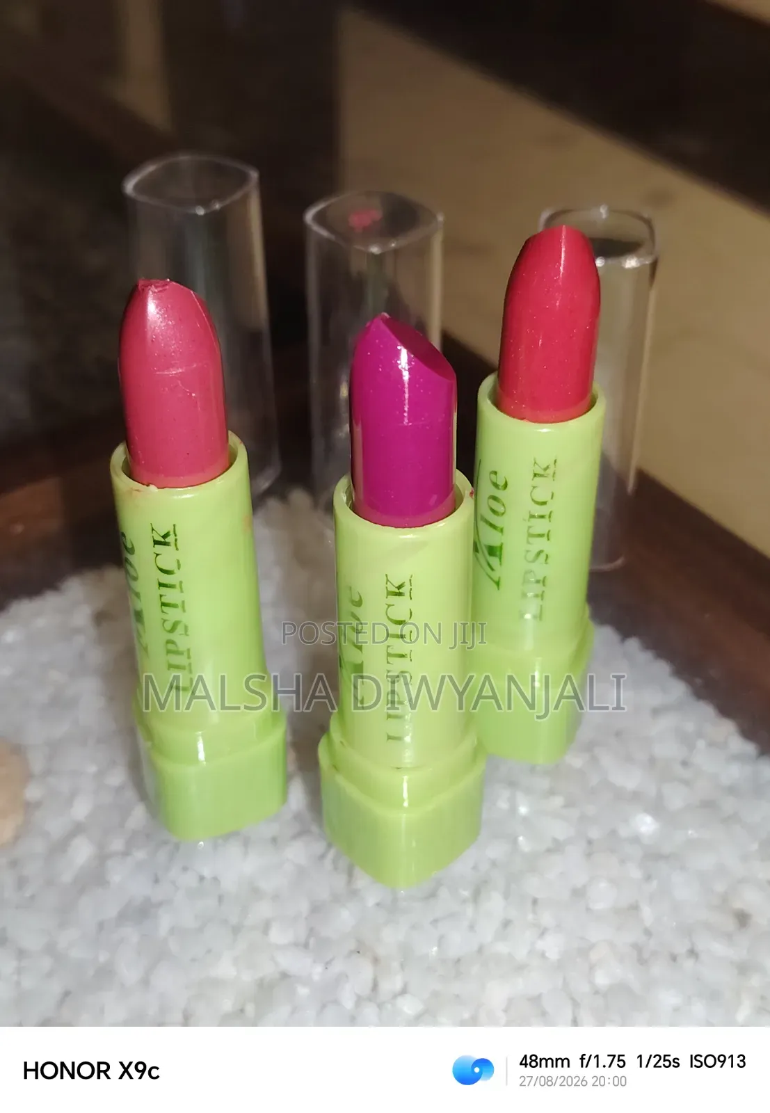 3 Colour Lipsticks Buy 3 Only 870/=