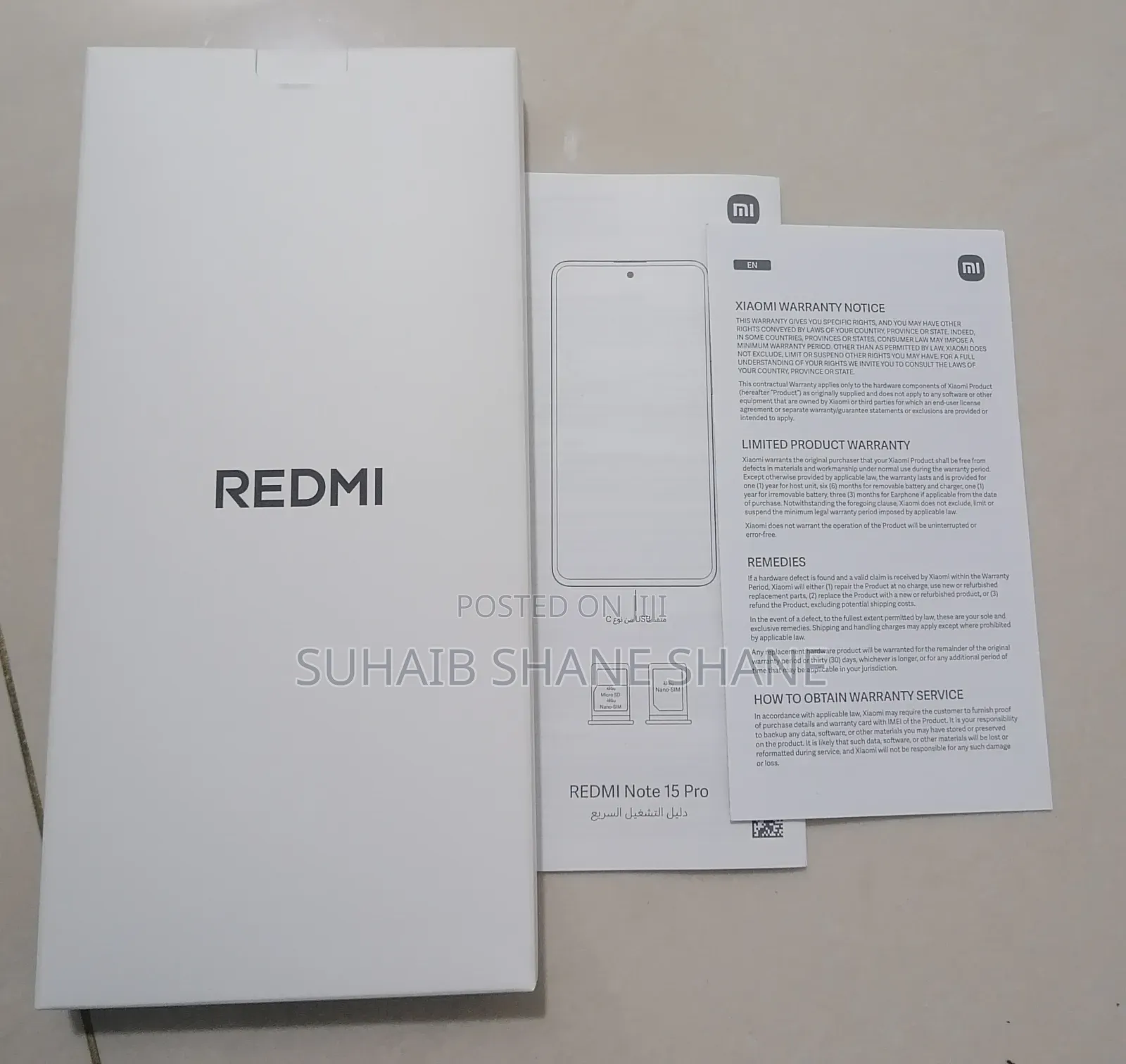 Xiaomi Redmi Note 15 Pro 256 GB Blue