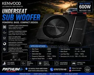 Underseat Sub Woofer Kenwood