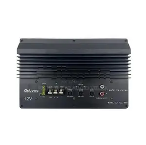 12V Gelong AMP In Car Sub Woofer