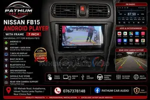 Universal 7 Inch Size Nissan FB15 Android Player With Frame
