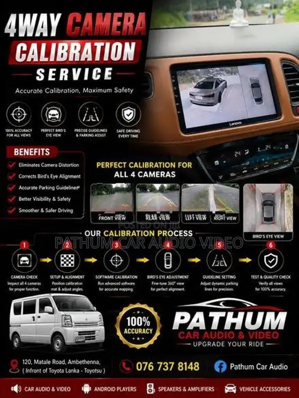 4Way Camera Calibration Service