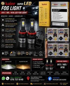 H11/H8/H16 LED Fog Light Kaier