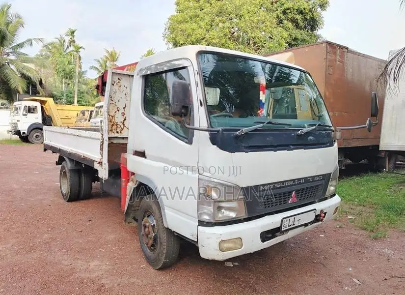 Mitsubishi Canter FE85 BOOM TRUCK 4D34 2008