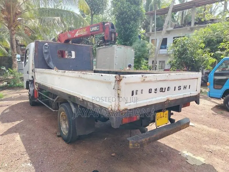 Mitsubishi Canter FE85 BOOM TRUCK 4D34 2008