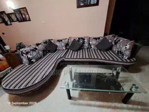 Damro Sofa for Sell With the Glass Stool