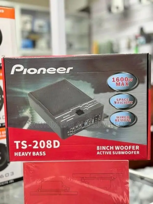 Pioneer Heavy Bass Slim Sub Woofer