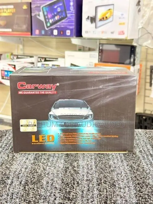Toyota Fog Light Led Glass Metal Finish