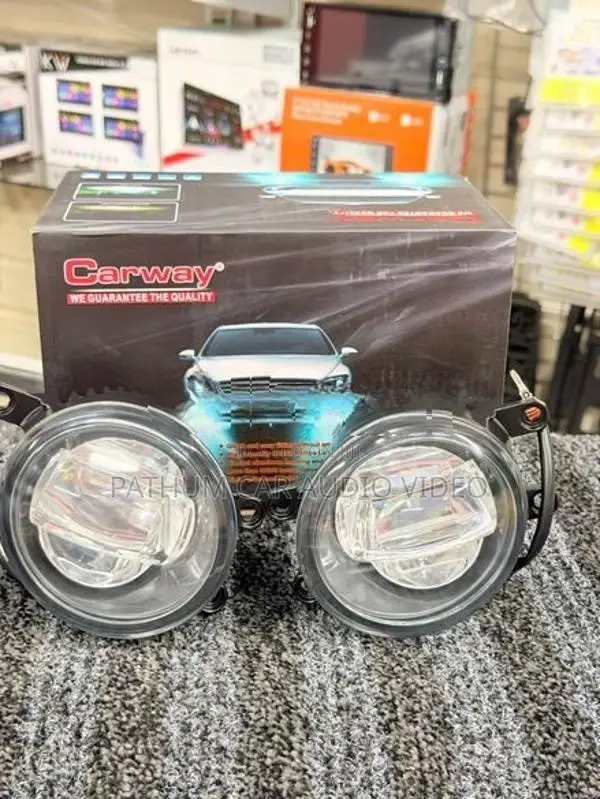 Toyota Fog Light Led Glass Metal Finish