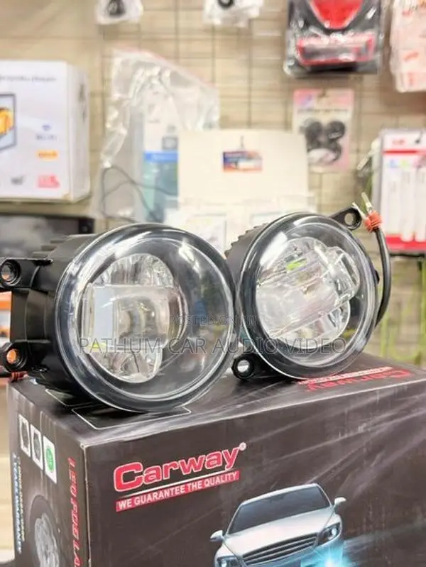Toyota Fog Light Led Glass Metal Finish