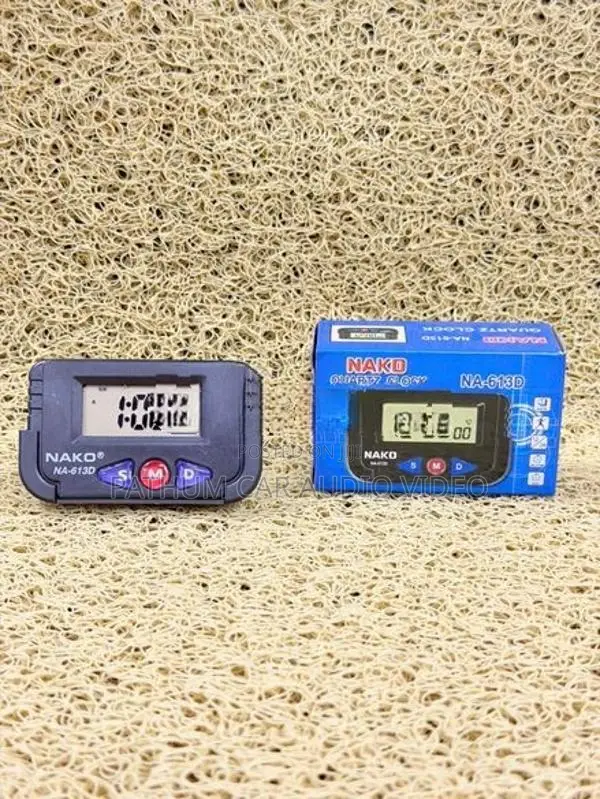 Vehicle Clock Dashboard Mount