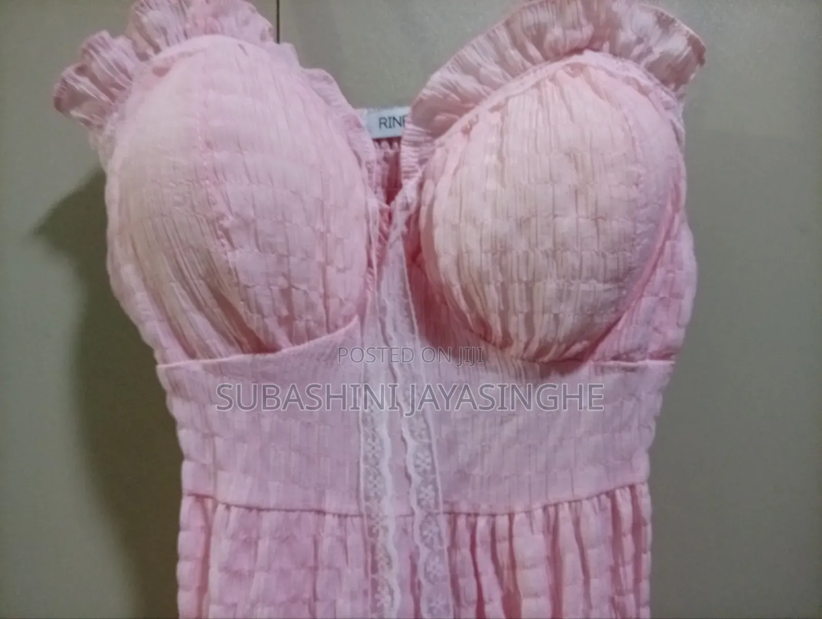 Pink Sweetheart Bustier Sundress