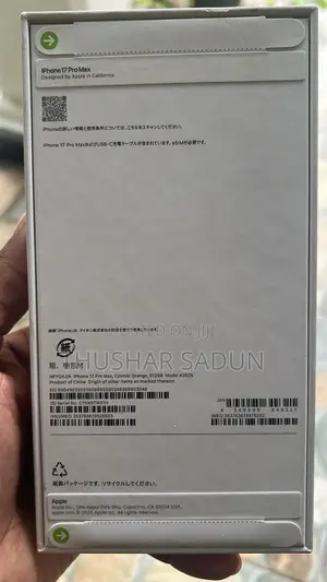 New Apple iPhone 17 Pro Max 512 GB Orange