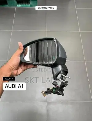 Genuine Audi A1 2017 Facelift Passenger Side Mirror Complete