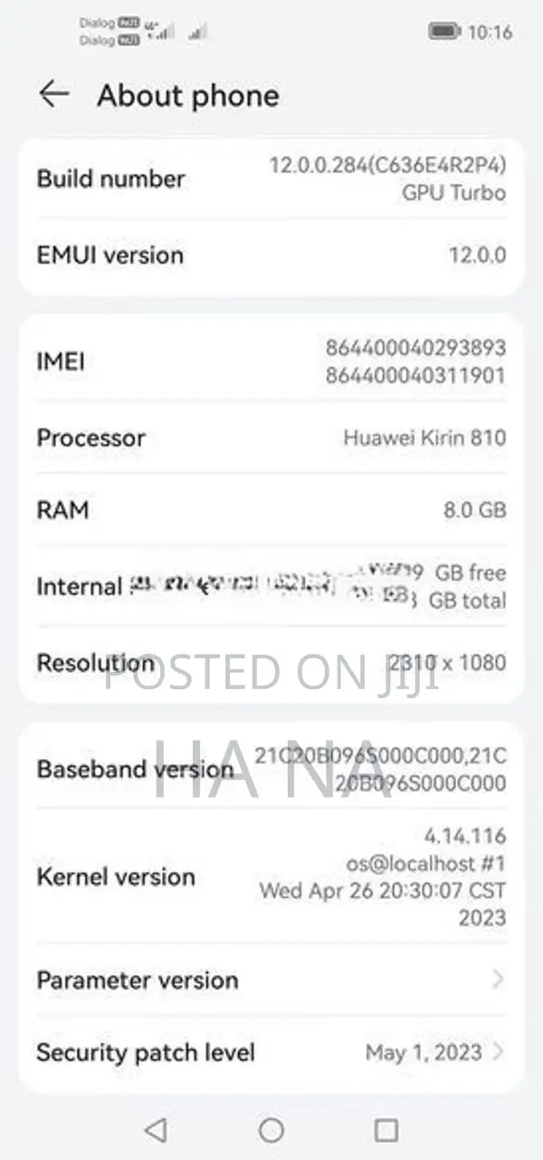 Huawei Nova 7i (Used)