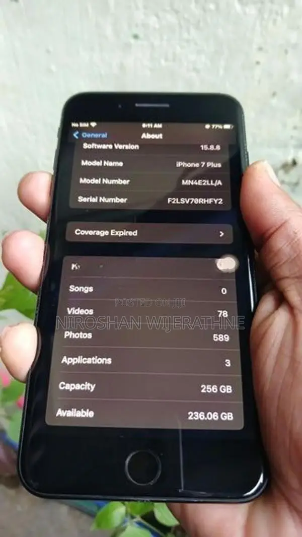 Apple iPhone 7 Plus 256GB (Used)