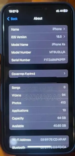 Apple iPhone XS (Used)