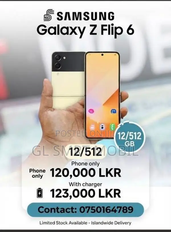 Samsung Galaxy Z Flip 6 5G/12/512GB (Used)