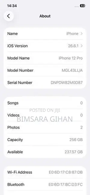 Apple iPhone 12 Pro (Used)