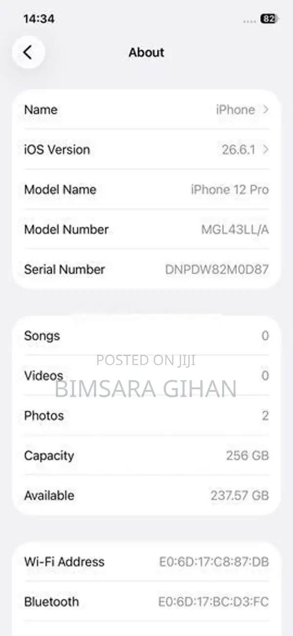 Apple iPhone 12 Pro (Used)