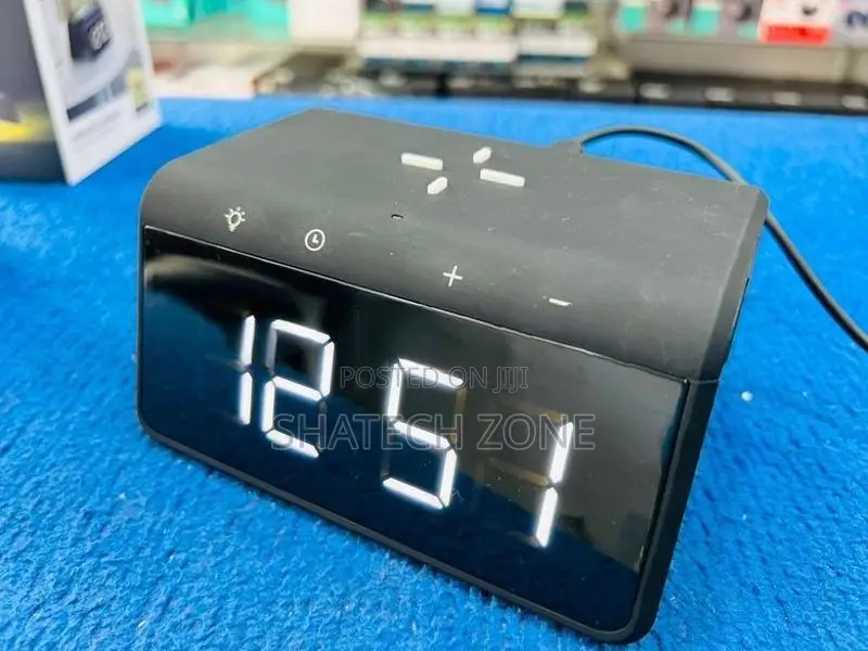 WIRELESS CHARGER (NEW) ALARM CLOCK - HAVIT W320