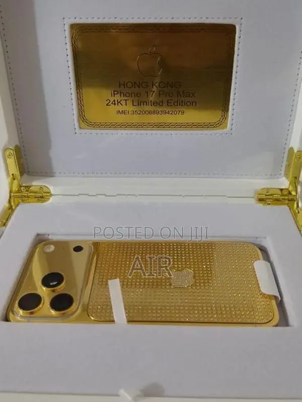 Apple iPhone 17 Pro Max Gold Edition (Brand New)