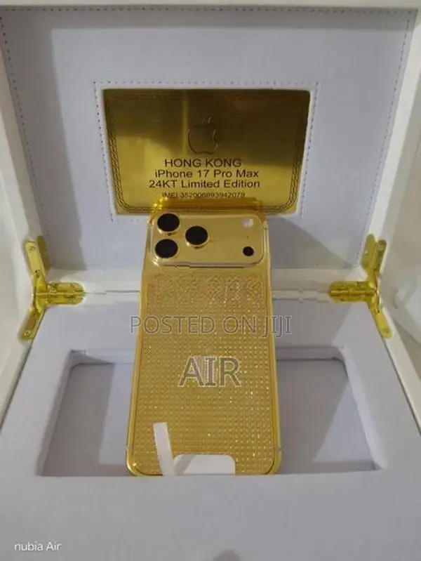 Apple iPhone 17 Pro Max Gold Edition (Brand New)