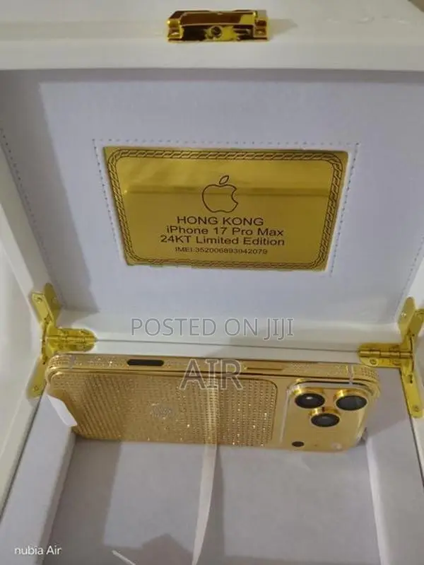 Apple iPhone 17 Pro Max Gold Edition (Brand New)