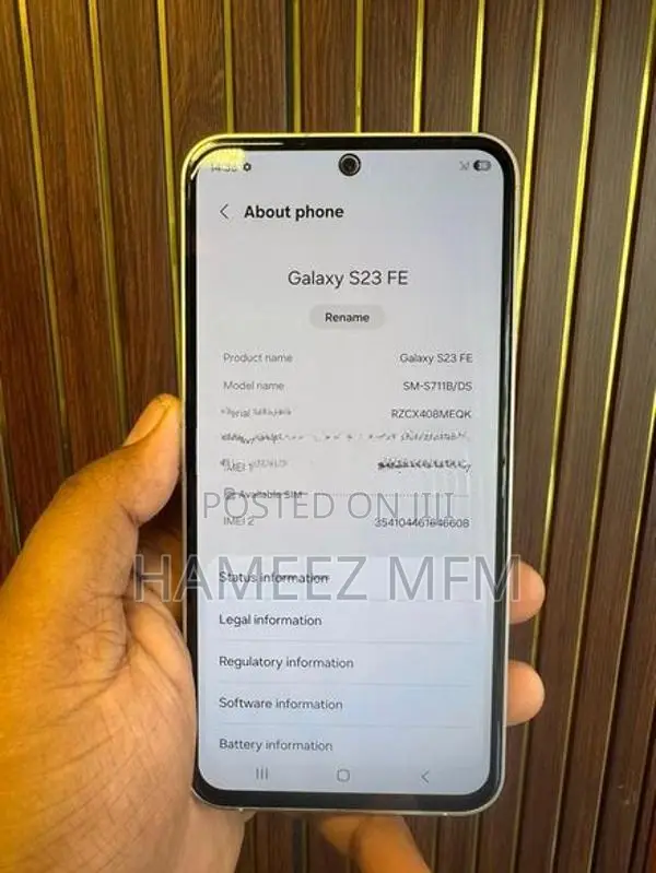 Samsung Galaxy S23 FE (Used)