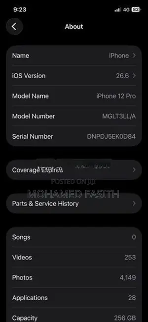 Apple iPhone 12 Pro 25GB (Used)