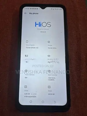 Tecno Spark 10c (Used)