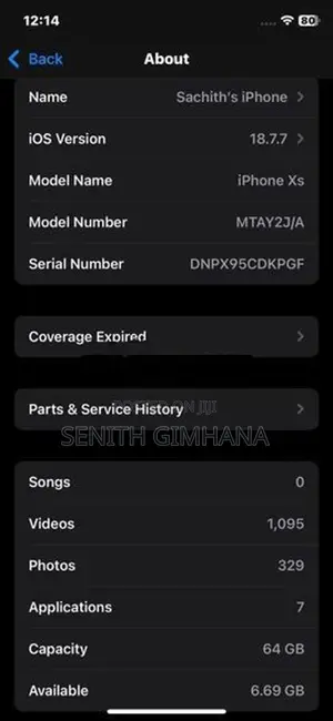 Apple iPhone XS (Used)