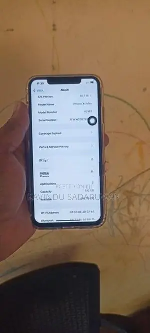 Apple iPhone XS Max Ip GB (Used)