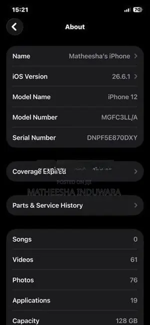 Apple iPhone 12 (Used)