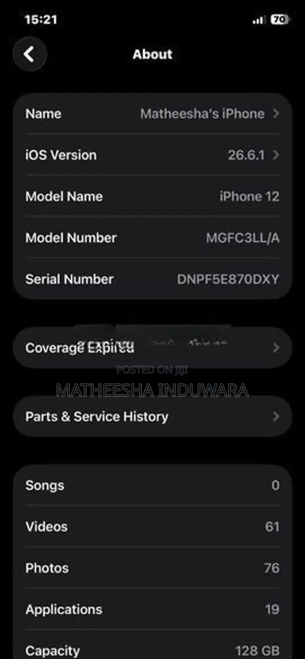 Apple iPhone 12 (Used)