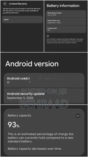 Google Pixel 9 Pro Japan (Used)