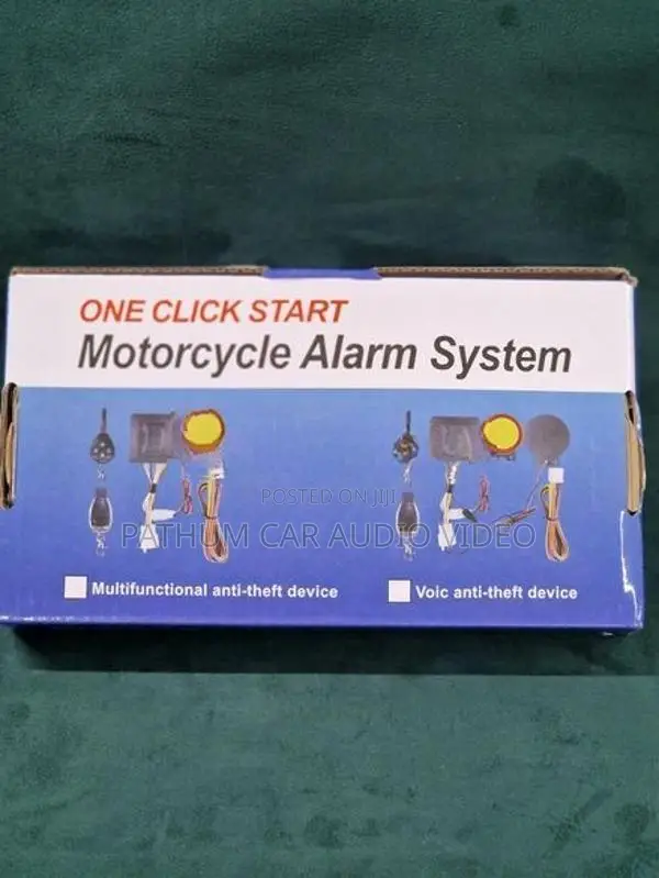 Motorcycle Alarm System
