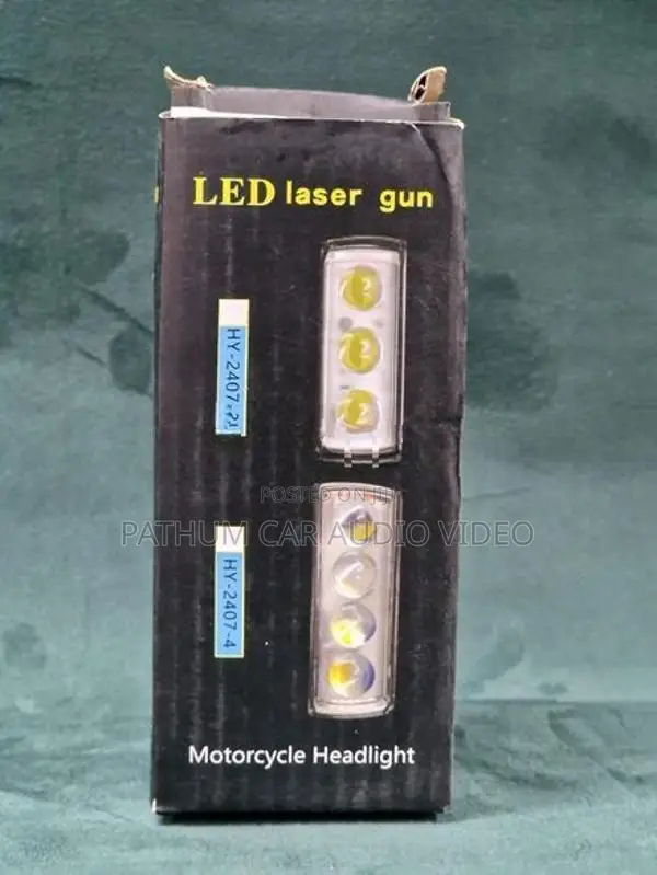 Motorcycle LED Laser Headlight Small