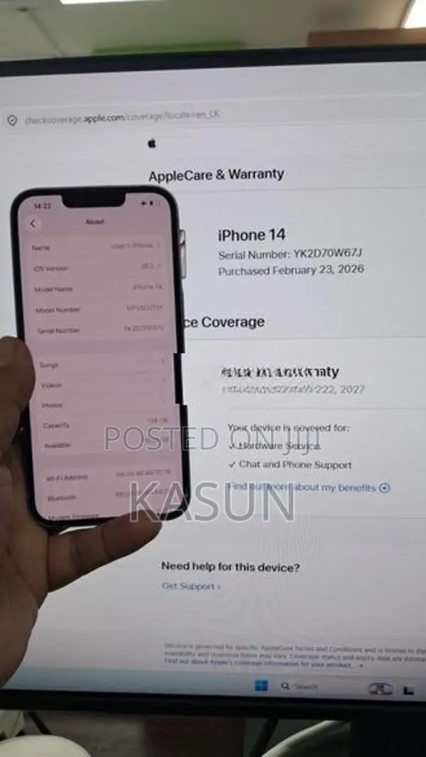 Apple iPhone 14 (Used)