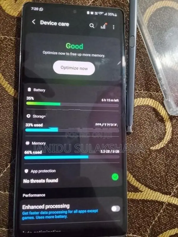 Samsung Galaxy Note 20 (Used)
