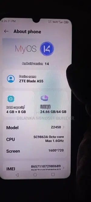 ZTE Blade A55 (Used)